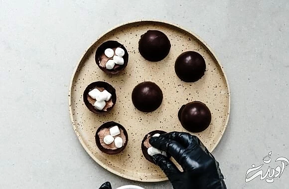 طرز تهیه بمب هات چاکلت بمب هات چاکلت